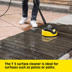 Kärcher K 5 Classic Home Pressure Washer, Pressure: max. 145 bar, Flow Rate: 500 l/h, Area: 40 m²/h, Water Filter, Weight: 5.6 kg, high-Pressure Gun, Dirt Blaster, Spray Lance, Home Kit