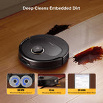 Roborock Qrevo S5V Robot Vacuum and Mop - Black