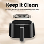 Chefman 2L Mini Air Fryer - Black RJ38-2D-BLACK-UK