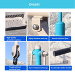 Outdoor Steel Pedal Trainer Fitness Equipment - Model A