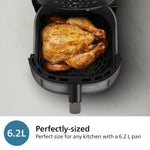Philips Airfryer 2000 Series 6.2L with Window - Black