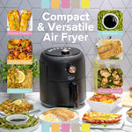 Quest 2.3L Compact Air Fryer - Black 1000W