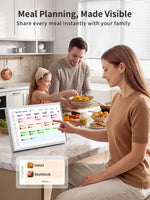 Airzeen 15.6" Digital Wall Calendar & Smart Chore Chart - White