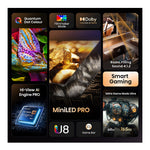 Hisense 75U8QTUK 75" ULED 4KSmart TV