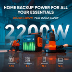 Jackery Solar Generator 2000 v2 2042Wh 2200W with 200W Panel