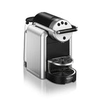 Nespresso Professional Zenius Automatic Coffee Machine with Aeroccino4 (Milk Frother) and 100 Coffee Capsules, Ideal for Small Offices – Silver