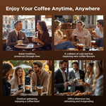Warriors1 5 in 1 Pod Coffee Machines for Nespresso Original, Dolce Gusto, Lavazza A Modo Mio, Espresso Point Capsule and Ground Coffee, 20Bar, 0.8L, Automatic Small Coffee Machine for Home and Office