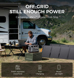 S1000 Pro Portable Power Station, Solar Generator for Home Backup RV Camping, Fast Solar Charging Support