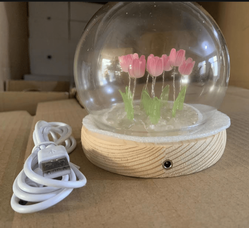 Misti Tulpen Nachtlampe Warmes Licht Für Kinderzimmer Und Schlafzimmer