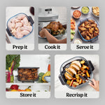Ninja CRISPi PRO XL Glass Air Fryer - White