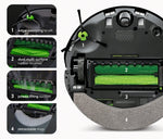 iRobot Roomba Combo j7+ Self-Emptying Robot Vacuum & Mop - Fully Retractable pad, Identifies & Avoids Obstacles, Smart Mapping, Alexa, Ideal for Pets
