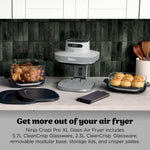 Ninja CRISPi PRO XL Glass Air Fryer - White