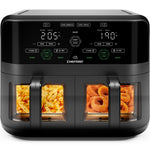Chefman 5.6L Dual Air Fryer Oven - Black