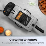 Daewoo SDA1550 3L Deep Fat Fryer 2000W - Silver