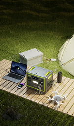 FOSSiBOT F2400 Portable Power Station 2048Wh Green