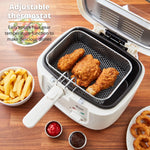 Swan 2.5L Deep Fat Fryer 1800W - White