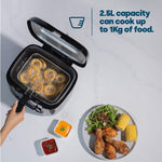 LIVIVO 2.5L Electric Deep Fat Fryer 1800W - Black