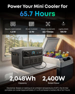 Anker Solix C2000 Gen 2 Portable Power Station 2048Wh Gray