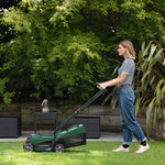 Bosch Cordless Lawnmower CityMower 18V-32 (18 Volt, 1x Battery 4 Ah, Brushless Motor, Cutting Width: 32 cm, Lawns up to 300 m², in Carton Packaging)