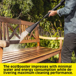 Kärcher high-pressure washer K 5 WCM Flex eco!Booster, pressure: max. 145 bar, flow rate: 500 l/h, coverage: 40 m²/h, weight: 12.5 kg, flexible high-pressure hose, eco!Booster
