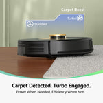 Vexilar Cleanova W9 Robot Vacuum and Mop - Black 8000Pa