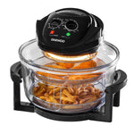 Daewoo 17L Halogen Air Fryer Oven - Black 1300W