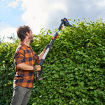WORX WG252E.9 20V Cordless Pole Hedge Trimmer 45cm, Reach up to 2.8m, Multi-angle adjustable head, Battery And Charger Not Included