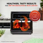 Breville Halo Flexi Dual Air Fryer Oven 11L 2400W Black