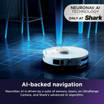 Shark PowerDetect UV Reveal Robot Vacuum & Mop - White