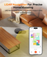 Uninell UR3 Robot Vacuum and Mop with Self-Empty Station