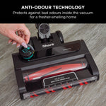 Shark Stratos Cordless Stick Vacuum Cleaner Pet Pro with Anti Hair Wrap Plus, Clean Sense IQ & Anti-Odour Technology, 60 Mins Run-Time, Removable Battery, 3 Attachments, Charcoal/Brass IZ400UKT