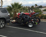 Go!Series Stand-Up™ DB507-A 3-Rail Folding Motorcycle Trailer