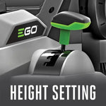 EGO LM2156SP 21″ SELECT CUT Flagship SP lawn mower kit (G3 10.0Ah Battery, 700W charger, 1200W motor)