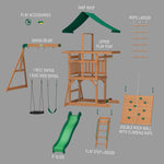 Grayson Peak Swing Set
