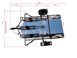 Trinity MT3 3-Rail Motorcycle Trailer – Load, Transport, and Store with Ease