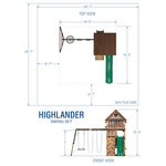 Highlander Swing Set