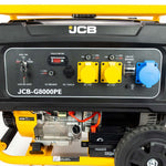 7.9kW Petrol Site Generator 115V/230V 457cc G8000PE