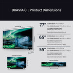 Sony BRAVIA 8 K77XR80PU 77" 4K OLED TV
