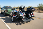 Trinity MT3 3-Rail Motorcycle Trailer – Load, Transport, and Store with Ease