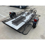 Trinity MT3 3-Rail Motorcycle Trailer – Load, Transport, and Store with Ease