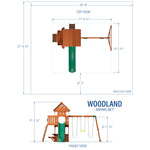 Woodland Swing Set