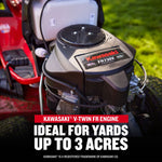 CRAFTSMAN T4400 | Riding Lawn Mower | 54-in Fabricated Deck | 24-HP Kawasaki V-Twin FR Engine | TURNTIGHT 5 in. Turning Radius
