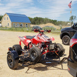 Go!Series Stand-Up™ DB507-A 3-Rail Folding Motorcycle Trailer