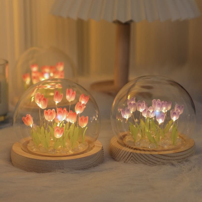 Misti Tulpen Nachtlampe Warmes Licht Für Kinderzimmer Und Schlafzimmer