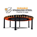 The Leaps & ReBounds Fitness Trampoline – Bungee Rebounder