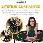 The Leaps & ReBounds Fitness Trampoline – Bungee Rebounder