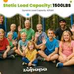 Zupapa 1500LBS Upgraded Trampoline 10-16FT