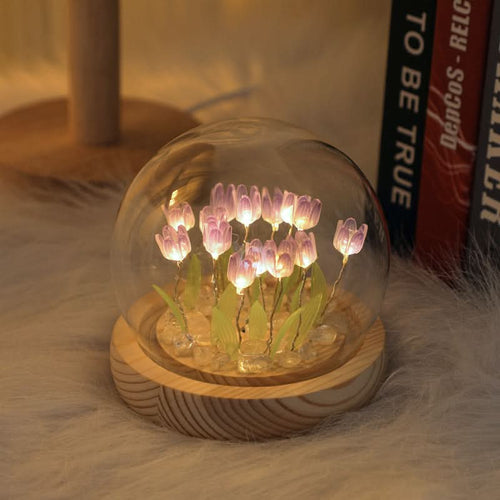 Misti Tulpen Nachtlampe Warmes Licht Für Kinderzimmer Und Schlafzimmer