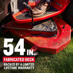 CRAFTSMAN T4400 | Riding Lawn Mower | 54-in Fabricated Deck | 24-HP Kawasaki V-Twin FR Engine | TURNTIGHT 5 in. Turning Radius