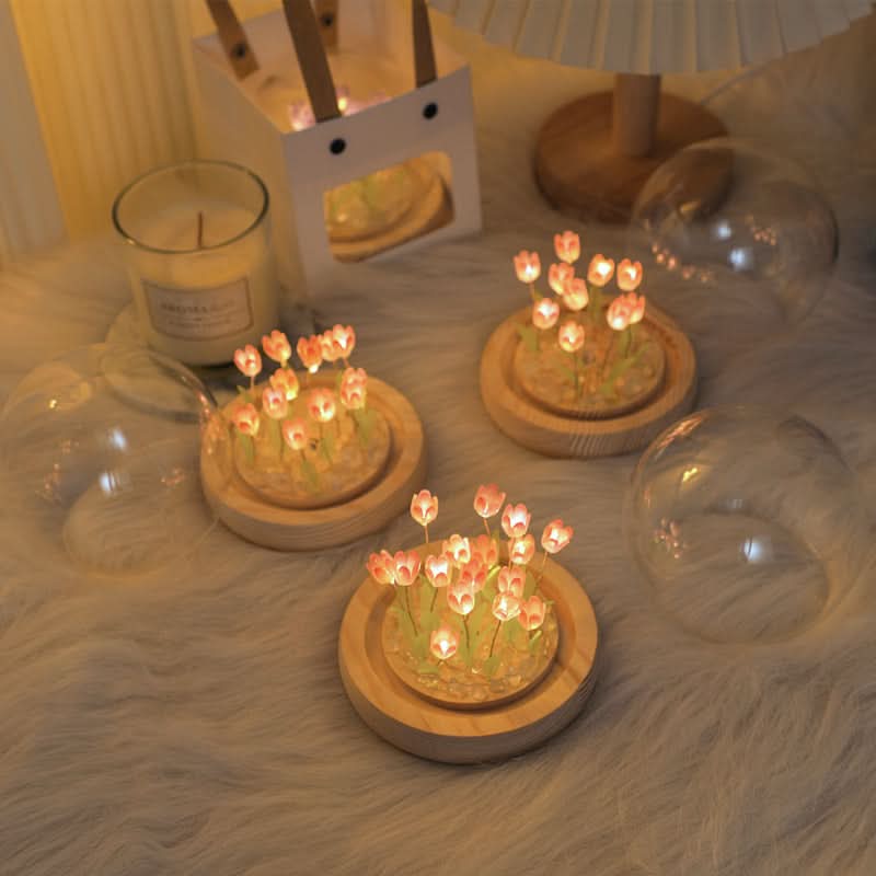 Misti Tulpen Nachtlampe Warmes Licht Für Kinderzimmer Und Schlafzimmer